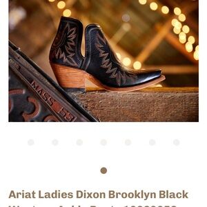 DIXXON Women's Heeled Boots in Brooklyn Black